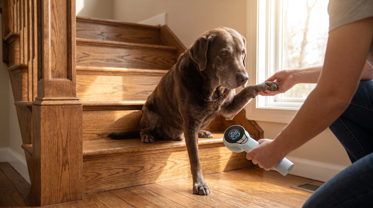 Dog Won't Do Stairs or Jump? Joint Pain Warning Signs