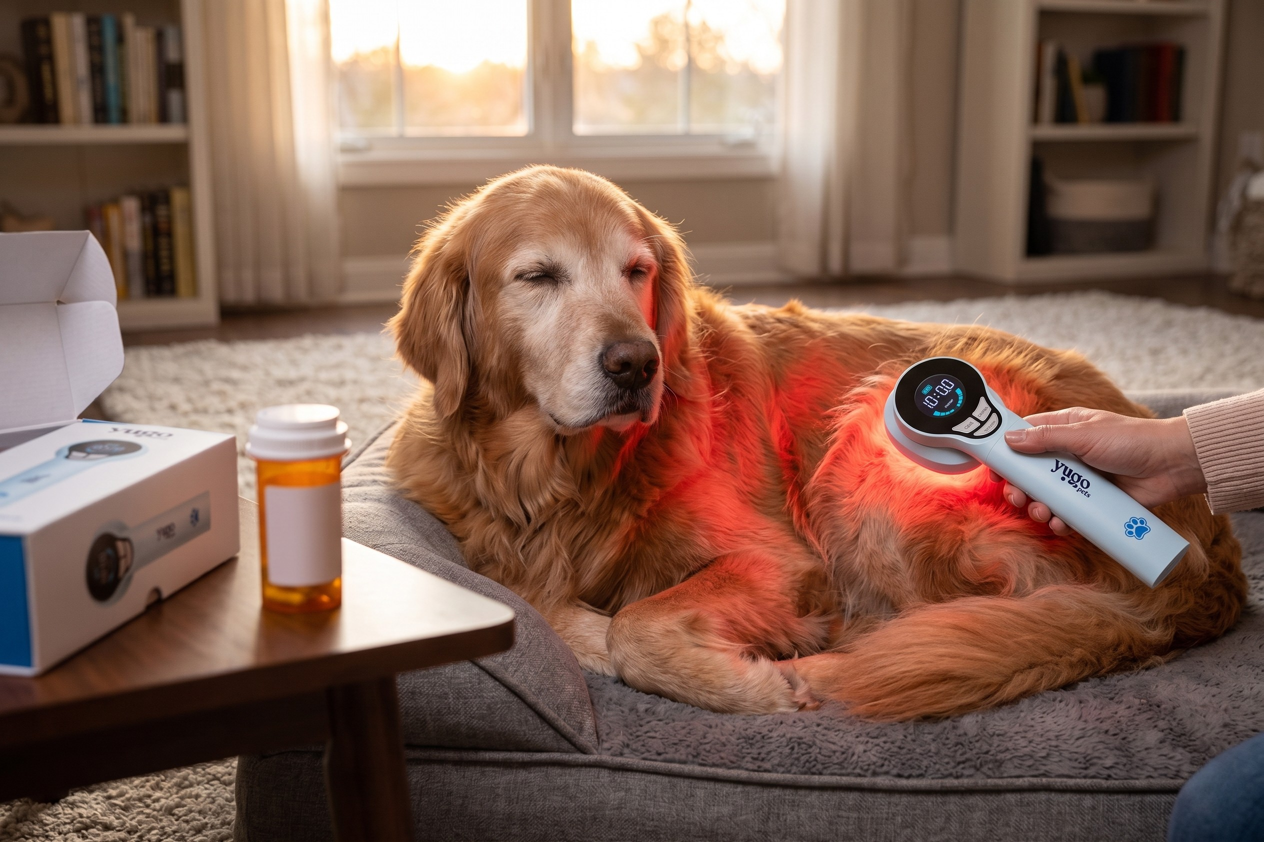 Red Light Therapy vs. NSAIDs for Dogs