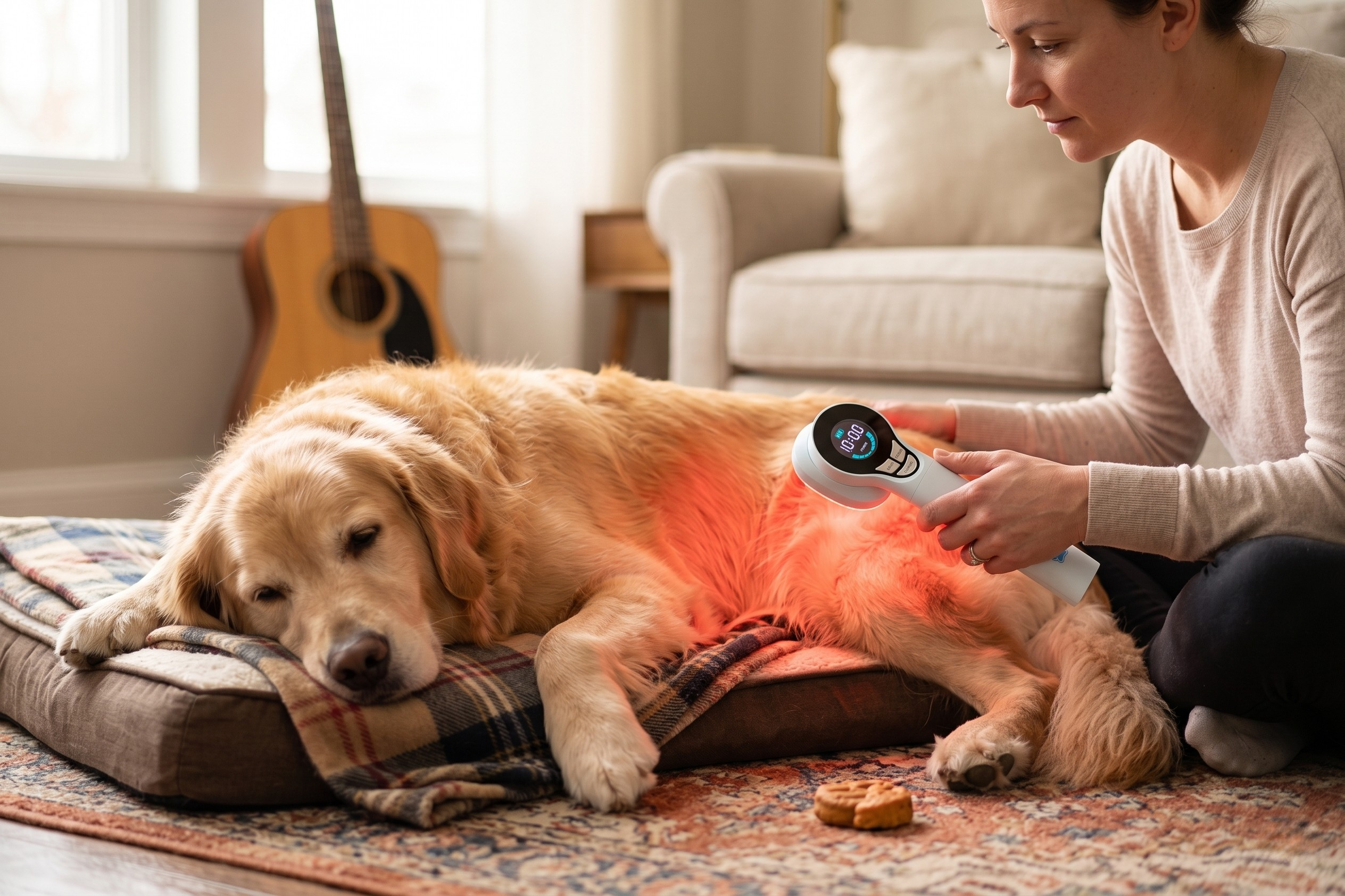 How to Use Red Light Therapy on Your Dog